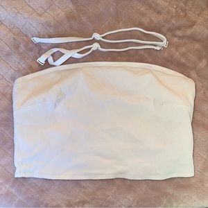 Aerie Longline Ribbed Bikini Top